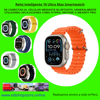 Reloj Inteligente 10 Ultra Max Smartwatch